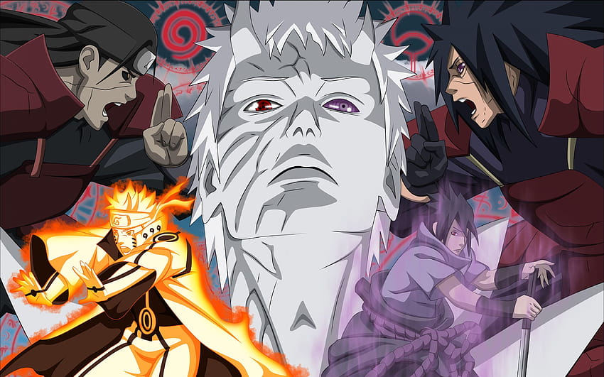 Minato vs Kurama, anime, desenho, naruto, hop, uchiha, HD phone