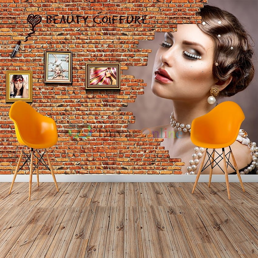 Salon de coiffure pour dames au design personnalisé Fond d'écran de téléphone HD