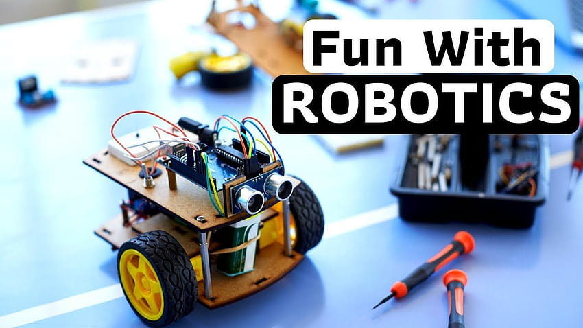 Robótica para niños, notas de robótica fondo de pantalla