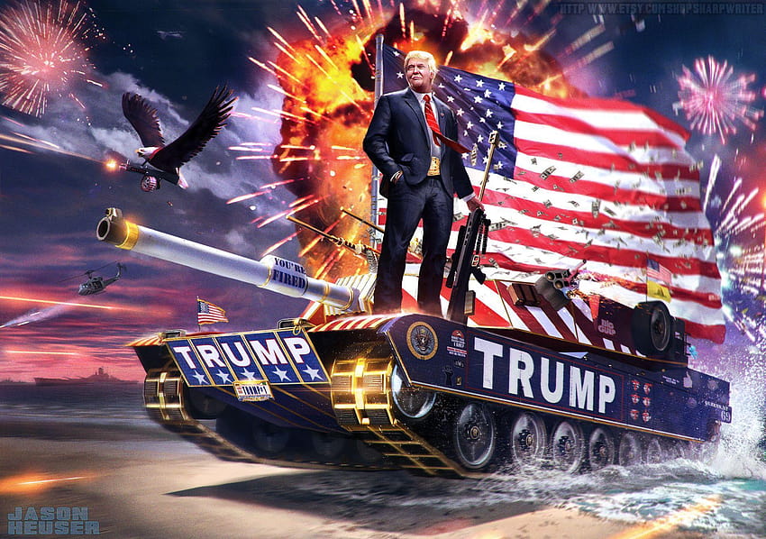 Clip Art 2020 Trump 2020, dia dos presidentes 2020 papel de parede HD