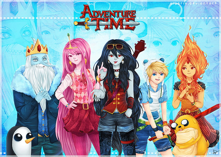 ArtStation - Adventure time anime group