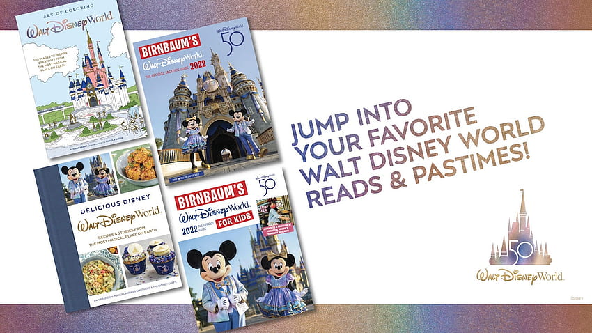 Get a Sneak Peek at New Disney Books Celebrating Walt Disney World Resort's Upcoming 50th Anniversary HD wallpaper