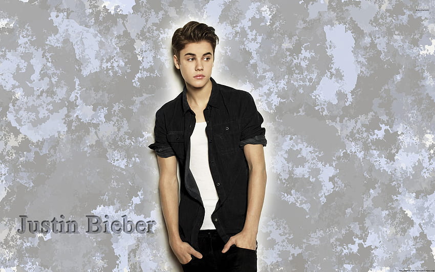 Justin Bieber black shirt HD wallpaper | Pxfuel