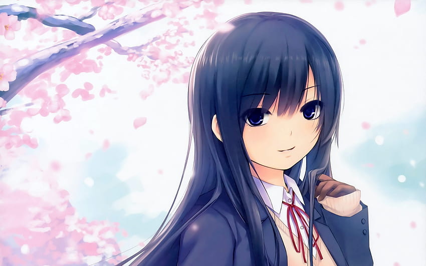 Japon Karikatür Sevimli Kız gibi, tutum anime kız HD duvar kağıdı