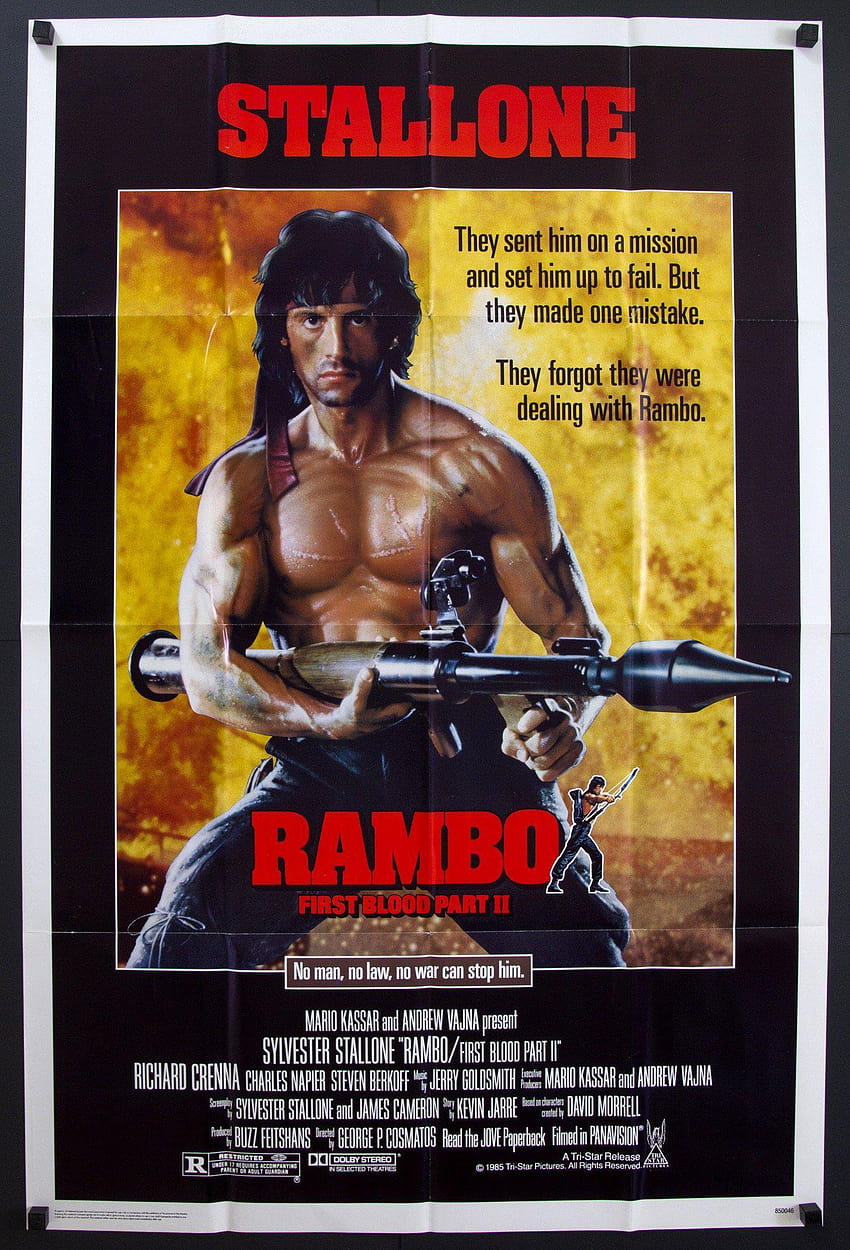 first blood poster » [], rambo first blood part ii HD phone wallpaper