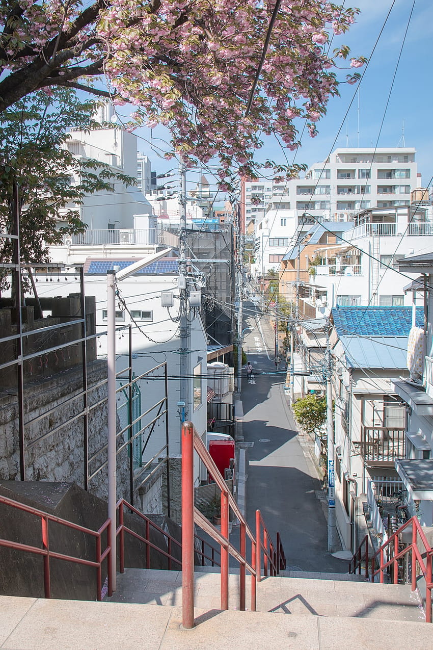 10 Tokyo [Scenic Travel ], anime neighborhood HD phone wallpaper