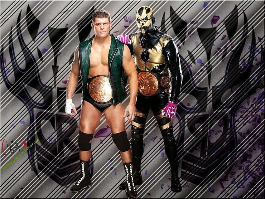 WWE la fratellanza cody rhodes e goldust Sfondo HD