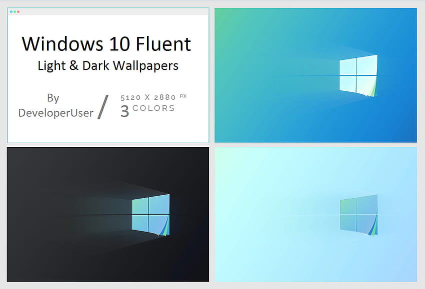 Windows 10 Fluent by Developer User by DeveloperUser on DeviantArt HD wallpaper