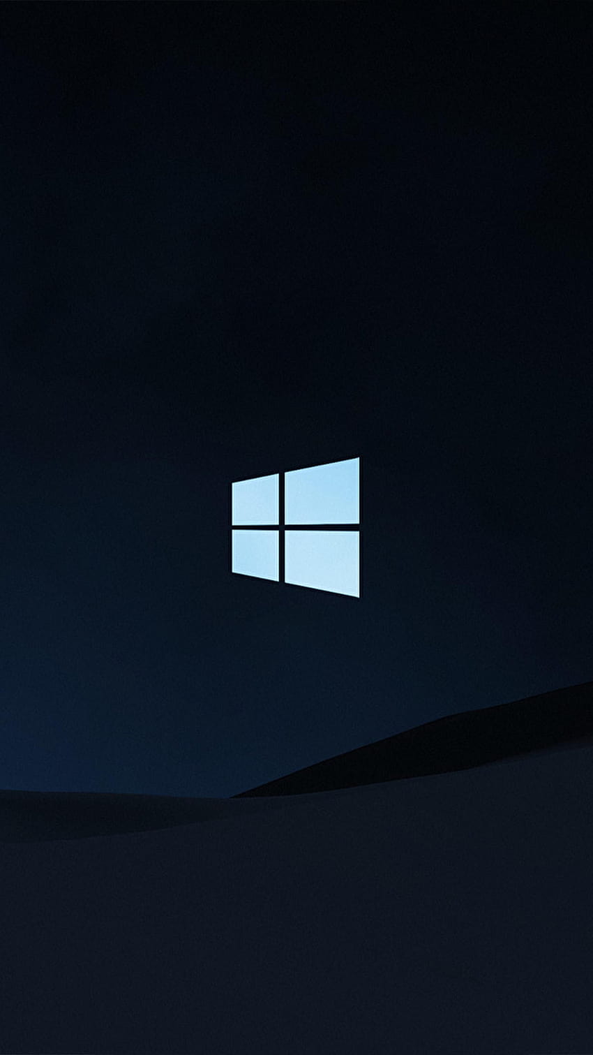 Лого на Windows 10 Тъмни фонове Ultra Mobile, телефон тъмен HD тапет за телефон