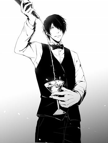 Bartender: Glass of God' Character & Cocktail Visual : r/anime