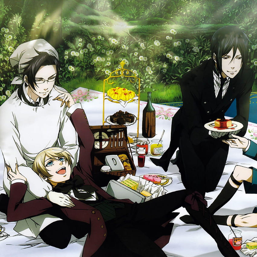 Alois Trancy und Ciel Phantomhive, Anime Thanksgiving HD-Handy-Hintergrundbild