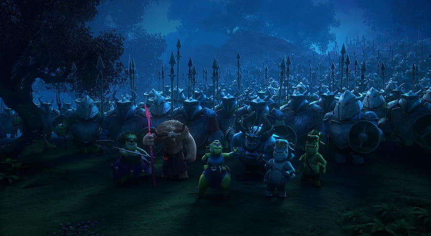 DreamWorks пуска трейлър и за „Магьосниците“ на Гилермо дел Торо, ловци на тролове, истории от Аркадия HD тапет