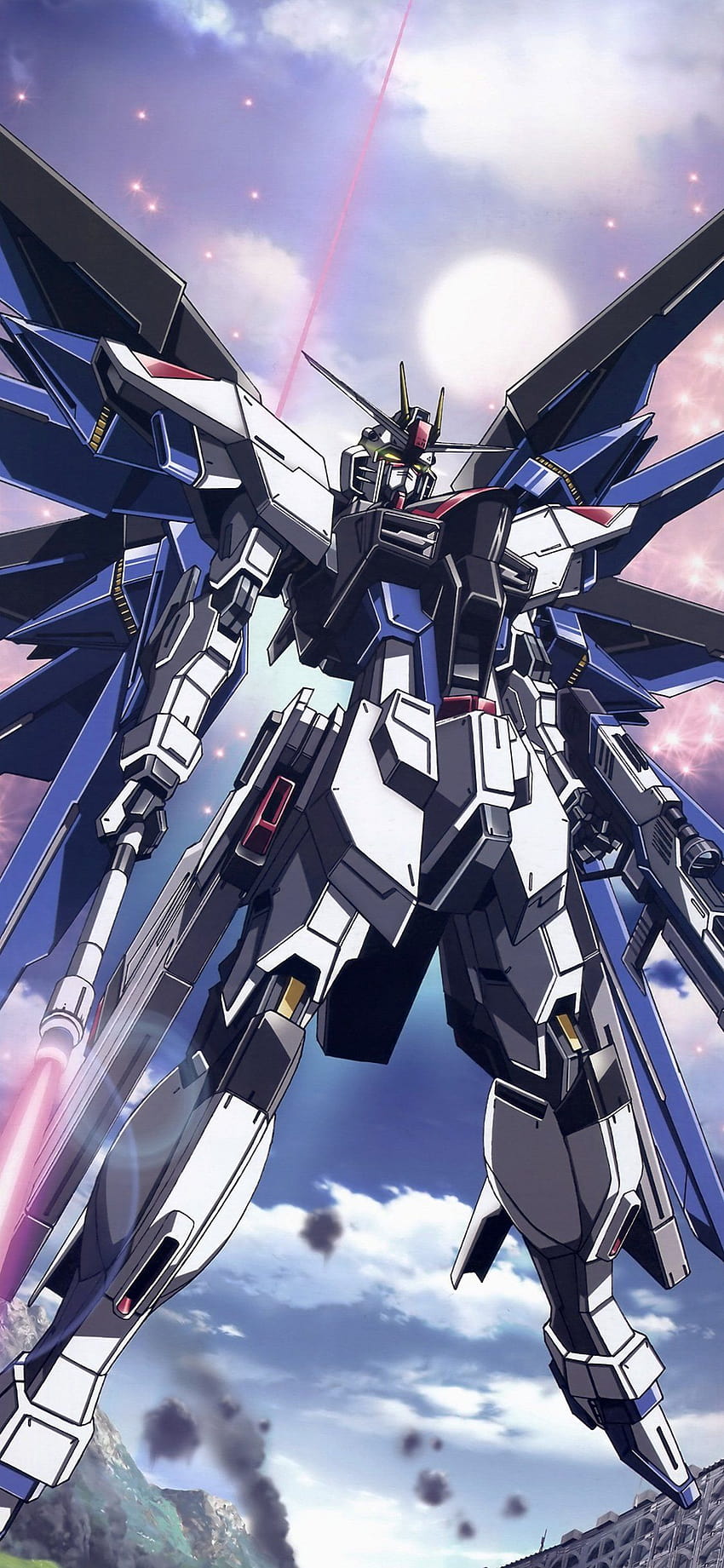 dom Gundam Iphone, logotipo de gundam iphone fondo de pantalla del teléfono