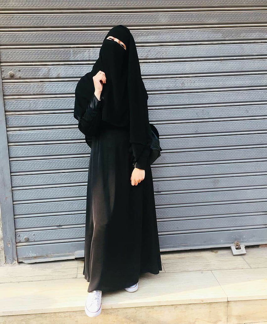 Pin su abiti di moda Muslimah, estetica niqab Sfondo del telefono HD