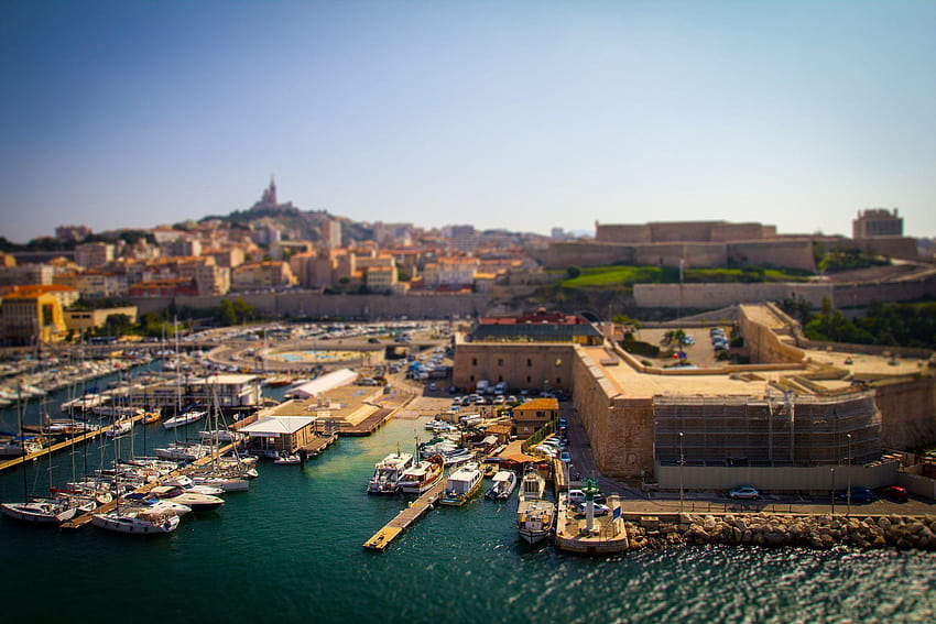 Marseille France Provence 13 Cities Monuments Panorama Panoramic Hd