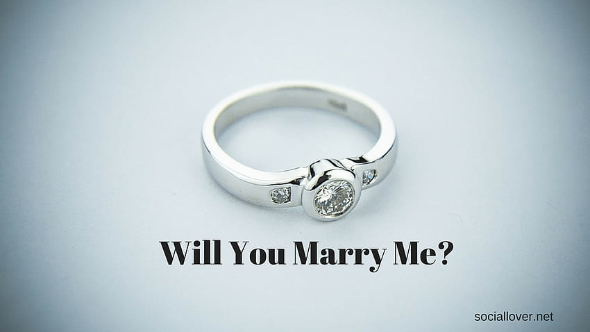 Marry Me , Graphics, for Whatsapp, Facebook, ring proposal HD wallpaper