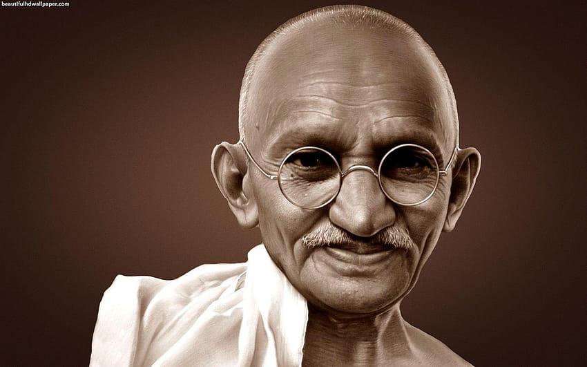 Mahatma Gandhi, Gandhi HD-Hintergrundbild