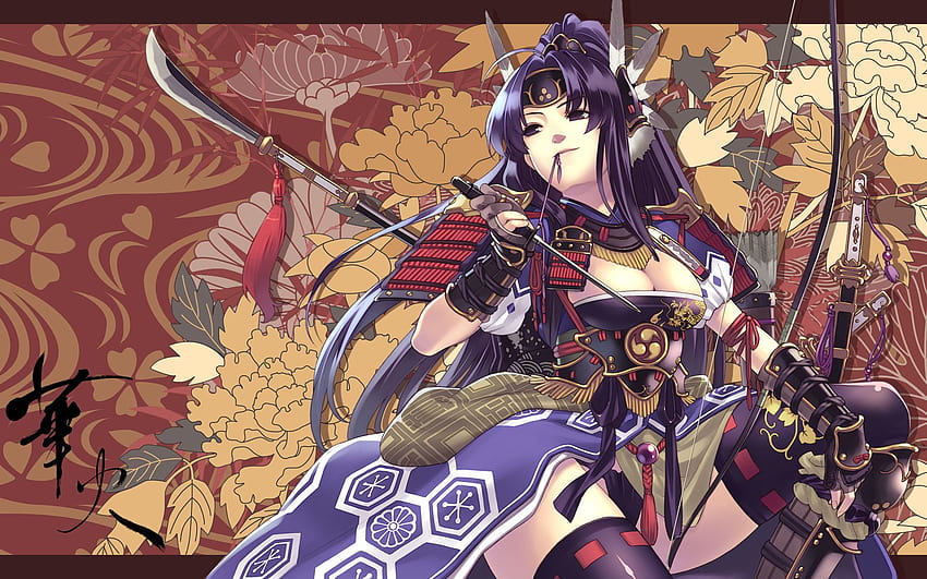 Gathering Female Samurai in Armor  My Anime Shelf
