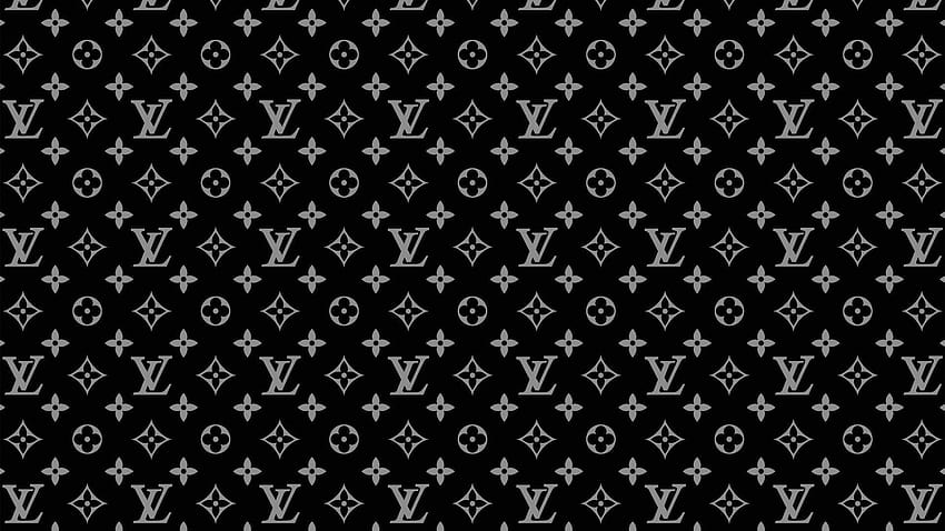 Muster Louis Vuitton Designerlabel HD-Hintergrundbild