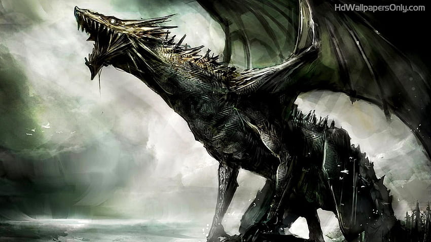 Dead Dragon on Dog, dragão da morte papel de parede HD