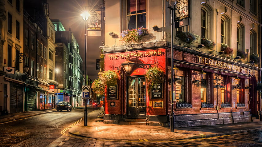 The Glassblower Pub In London HD wallpaper