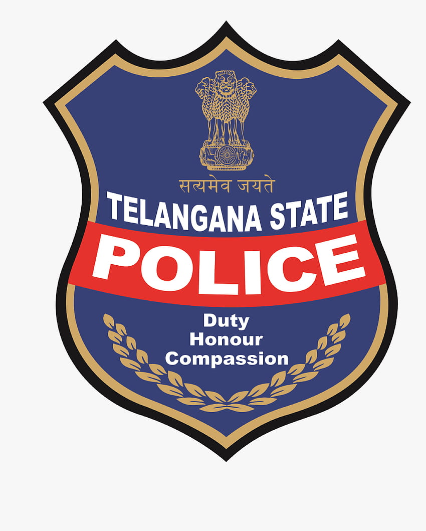 Telangana Police ロゴ、PNG、警官バッジ HD電話の壁紙