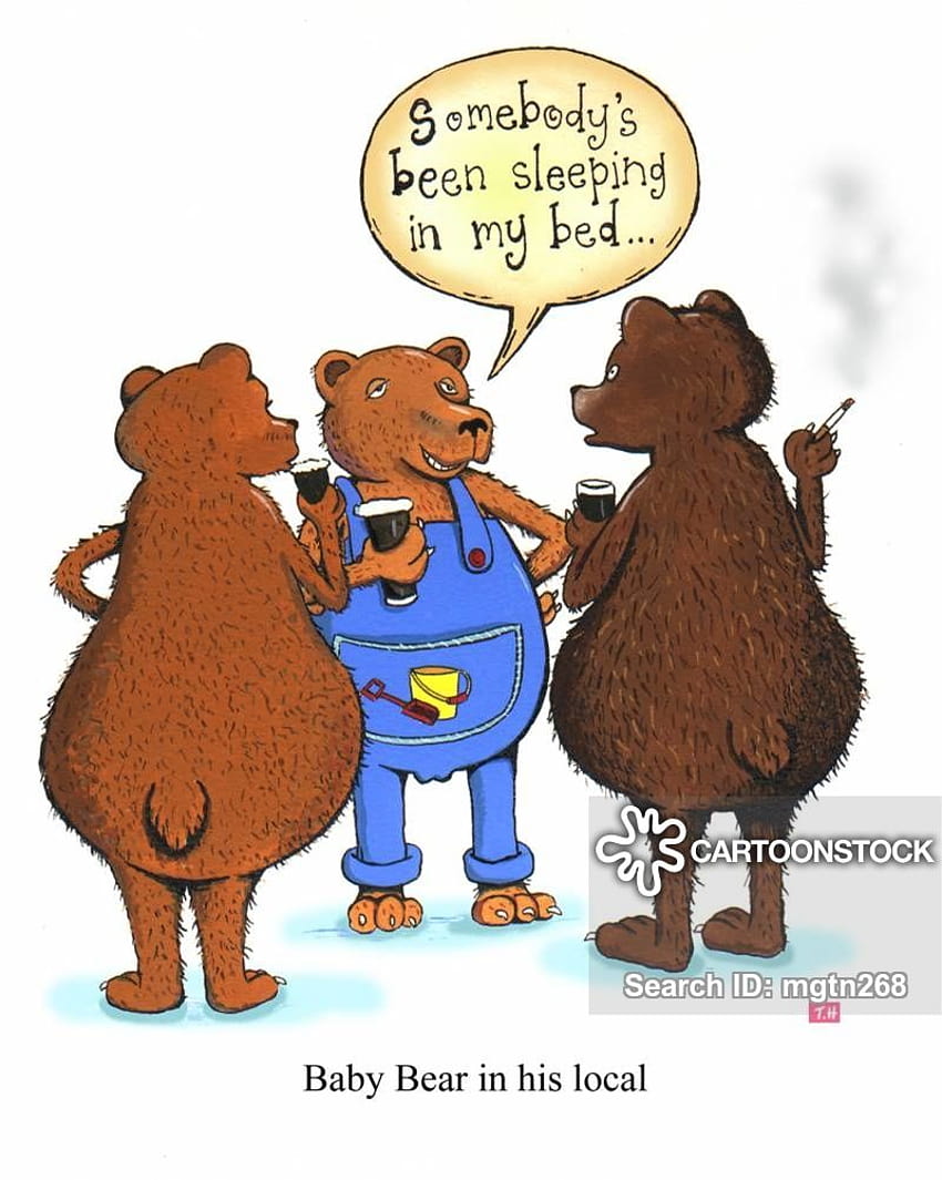 Goldilocks And The 3 Bears Cartoons and Comics HD phone wallpaper