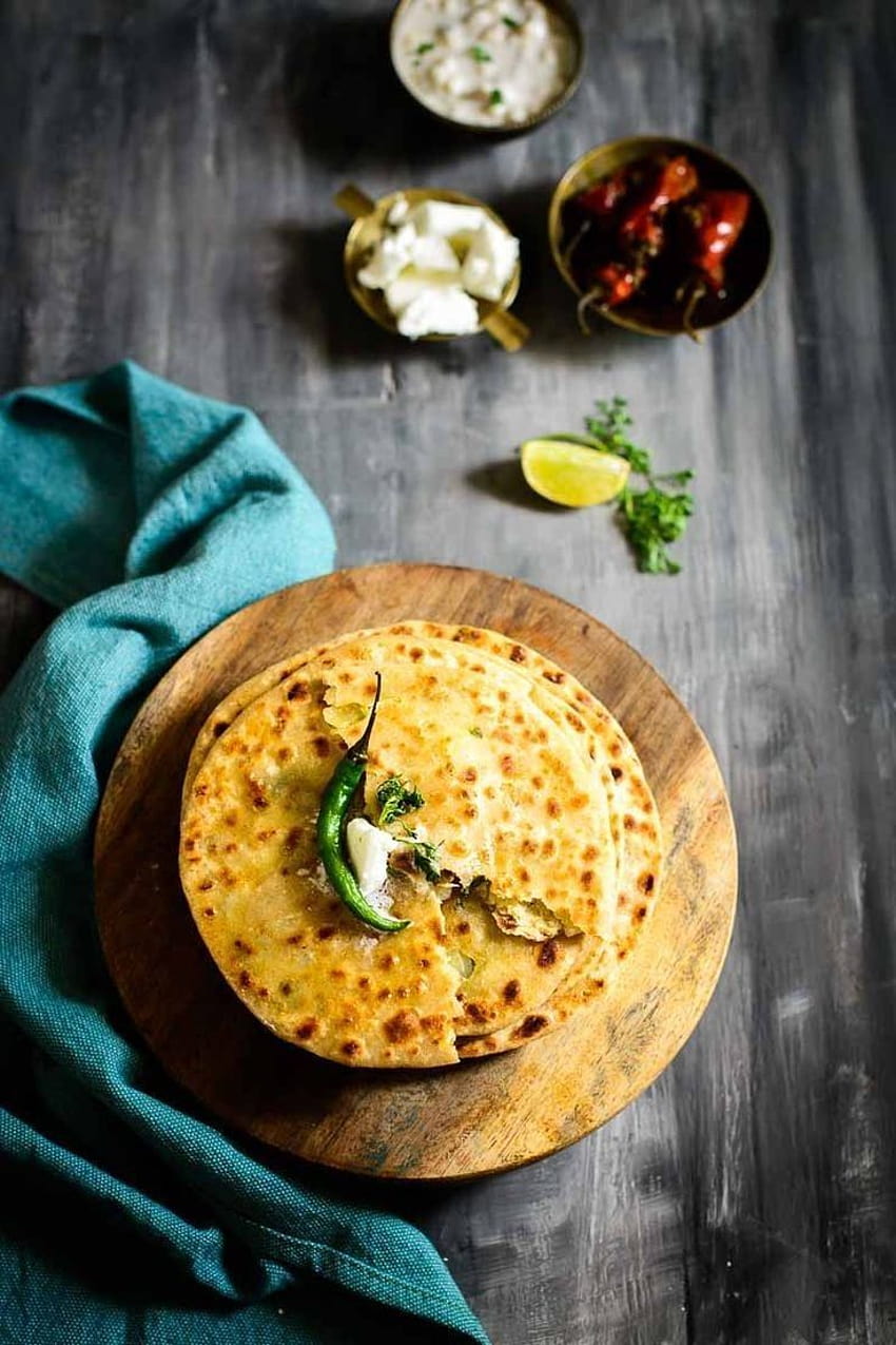 Top Delicious Indian Food Best In in 2020, paratha HD phone wallpaper