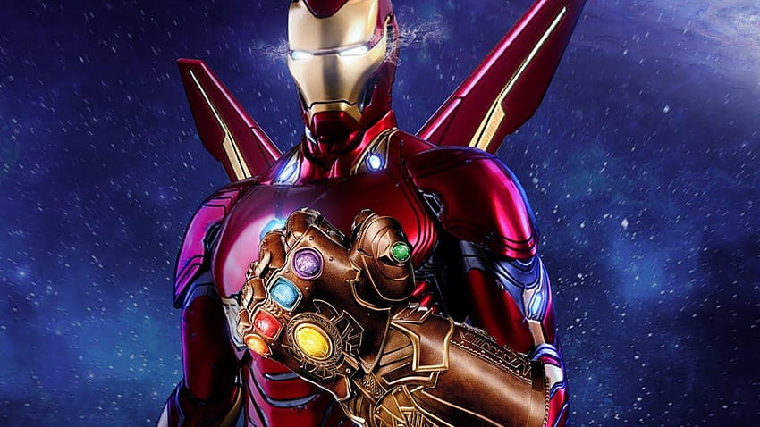 Iron Man Collects ALL Infinity Stones And DIES Doing Snap, iron man snap HD wallpaper