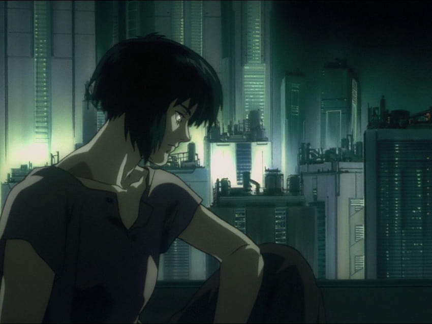 The original Ghost in the Shell is iconic anime, and a rich, anime ghost HD wallpaper