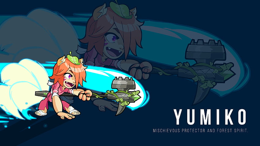 Yumiko Backgrounds by Pyclune, brawlhalla scythe HD wallpaper