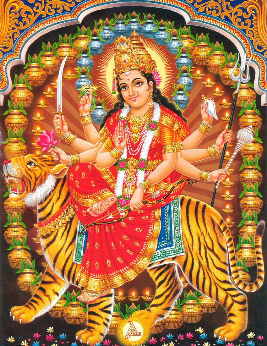 Goddess Durga ~ Gods Paradise, kanaka durga HD phone wallpaper ...