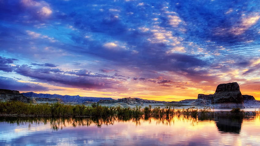 Lake Powell Arizona Mac HD wallpaper