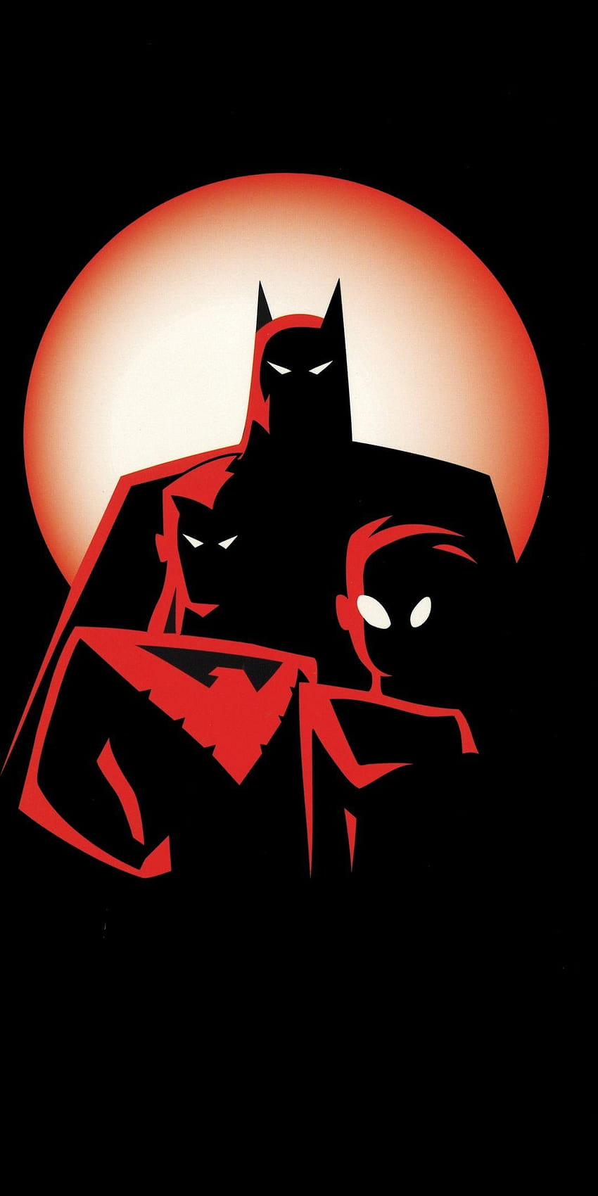The New Batman Adventures, minimal, tv series, 1080x2160, batman the animated series HD phone wallpaper