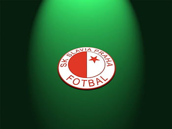 Download wallpapers SK Slavia Praha, 4k, geometric art, logo, Czech  football club, red background, emblem, Czech First League, Prague, Czech  Republic, football,…