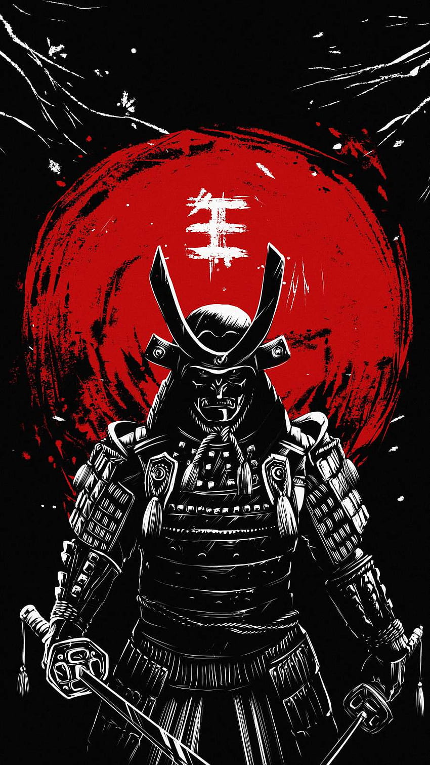 Ninja Samurai, iphone samurai HD phone wallpaper