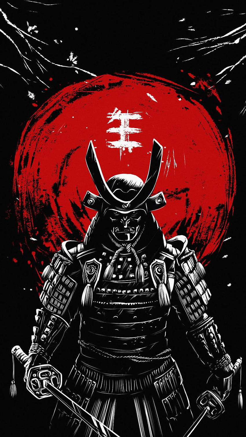 High resolution samurai logo wallpapers for mobile devices . : r