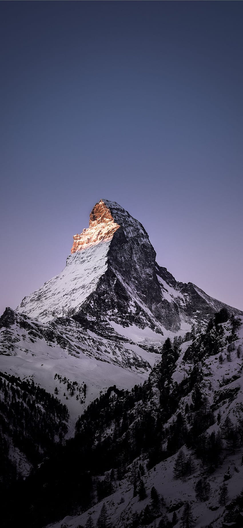 Matterhorn Zermatt Switzerland iPhone, iphone 12 pro max winter HD phone wallpaper