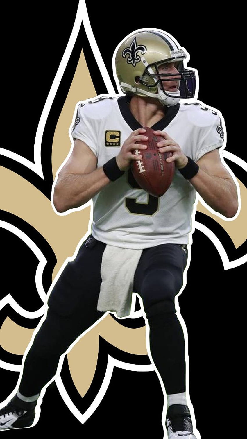 I made a Drew Brees mobile , let me know what you think! : Saints, drew brees jersey HD phone wallpaper