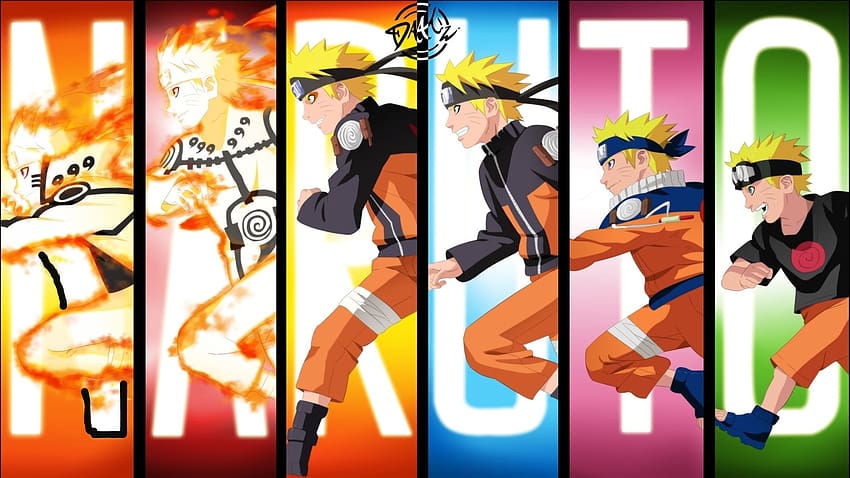 die Verwandlung von Naruto HD-Hintergrundbild