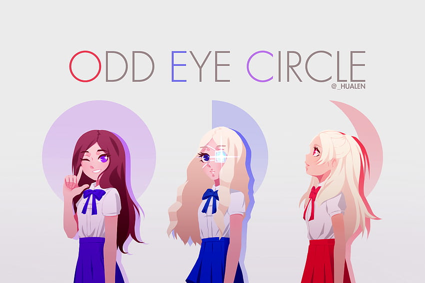 Odd Eye Circle fanart I drew! : LOONA, loo odd eye circle HD wallpaper