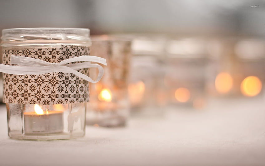 Mason jar candle holders graphy 23884 [1280x800] for your , Mobile & Tablet, jars HD wallpaper