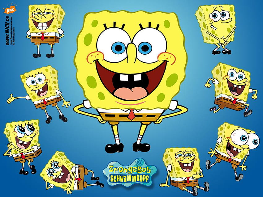 Badanie Spongeboba mówi, że serial powoduje problemy z nauką, film o Spongebobie to cudowna gąbka Tapeta HD