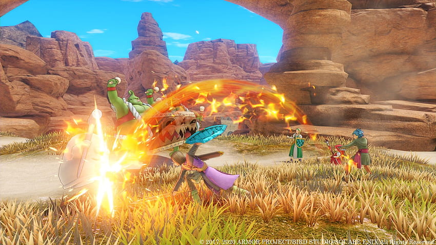 The New Dragon Quest XI S Demo is a Great Way to Try Out One of The Best JRPGs, dragon quest xi s definitive edition HD wallpaper