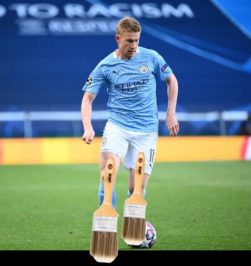 Modern day Shakespeare' – Arsenal legend Martin Keown brutally trolled for saying De Bruyne's feet are 'paintbrushes' HD phone wallpaper