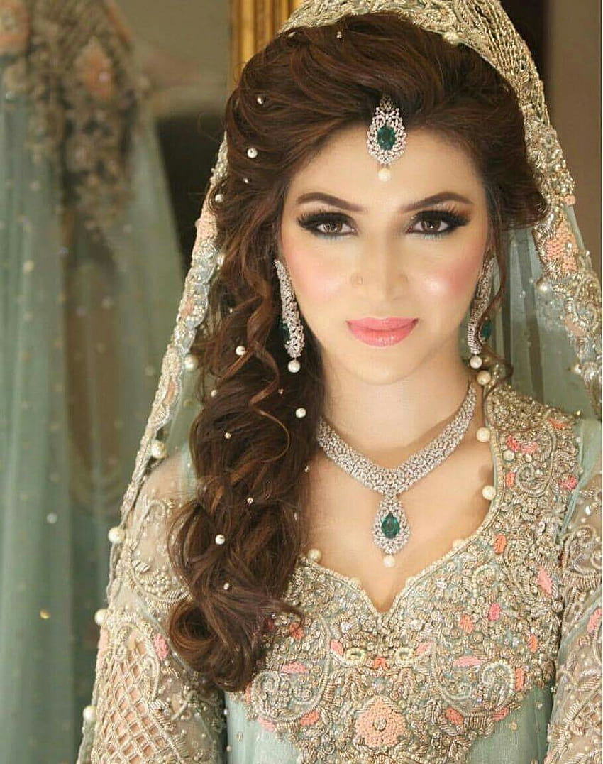 Bridal Hair Styles Pakistani, pakistani bride HD phone wallpaper | Pxfuel