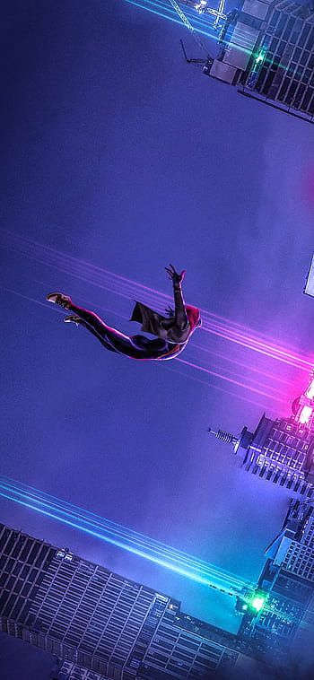 Miles Morales Spider-Gwen Spider-Man: Across the Spider-Verse 4K Wallpaper  iPhone HD Phone #8830h