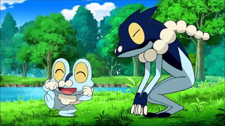 pokemon x and y frogadier shiny