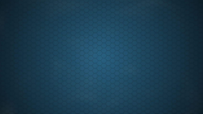 Cobalt Hex Grid HD wallpaper