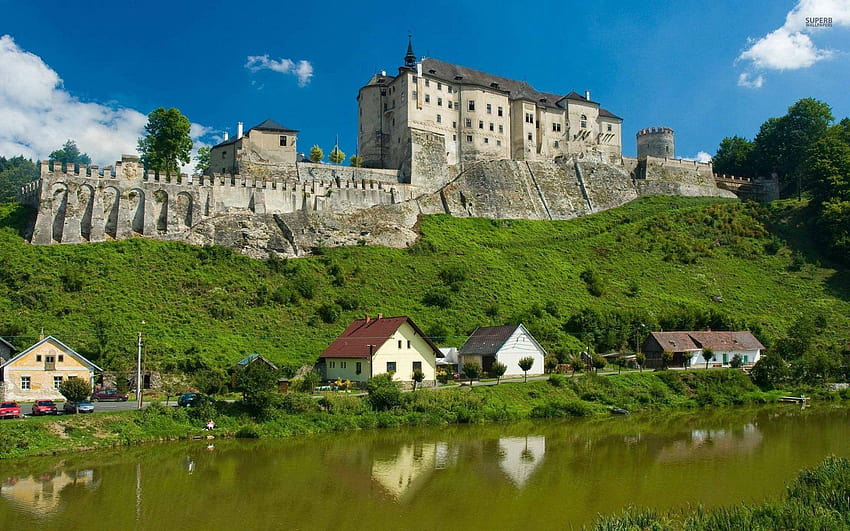 Kastil Loket Republik Ceko Wallpaper HD